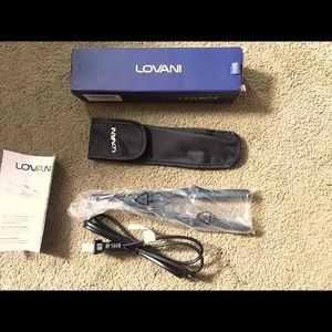 BRAND NEW! LOVANI  hair straightener with box.
